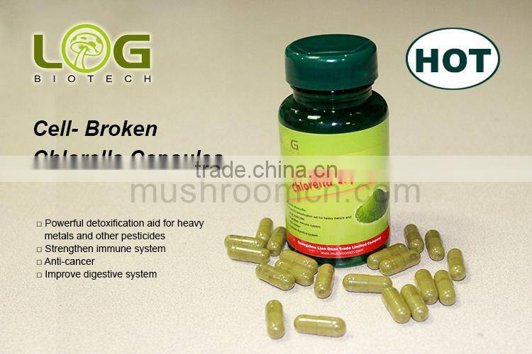 Chlorella Type and Immune & Anti-Fatigue,Supports Immune System Function Shell Broken Chlorella Capsules