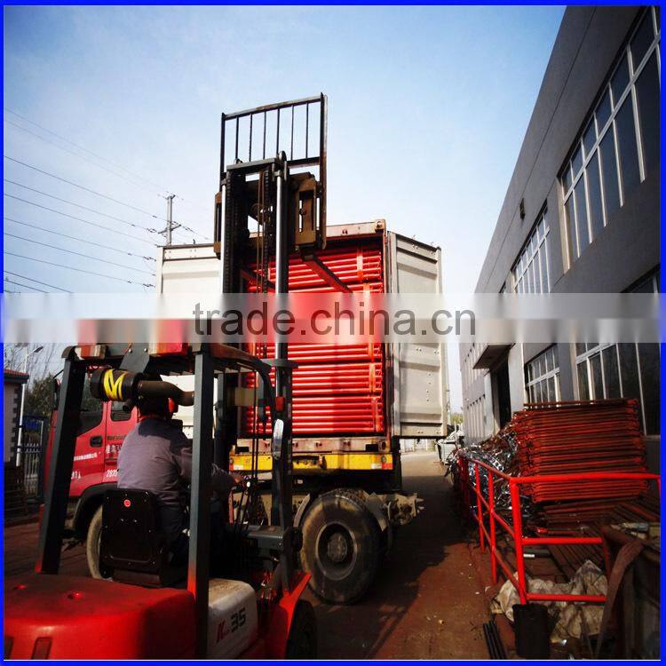 Powder coating steel shoring jack