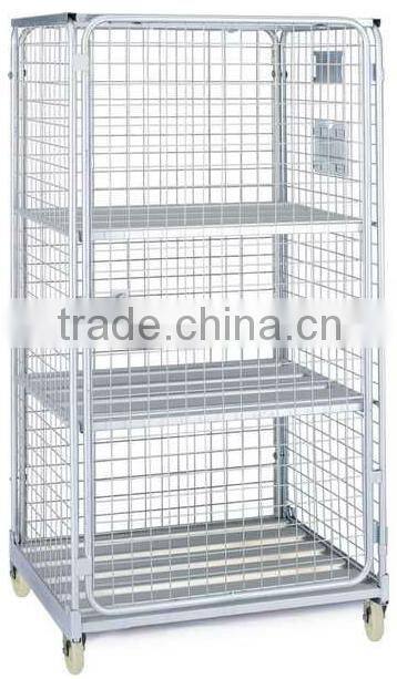 Metallic warehouse push cart for sale