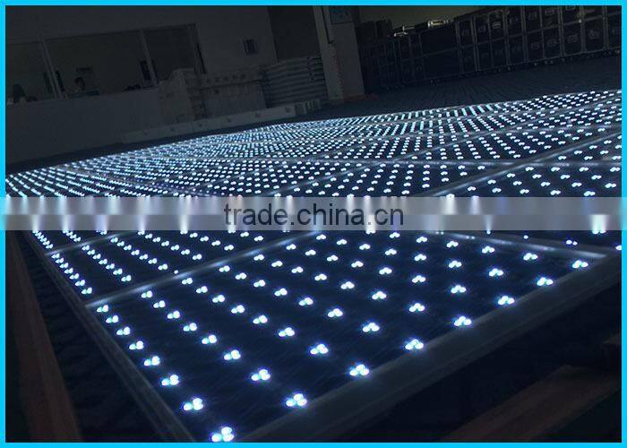 2015 ACS Crazy led floor tile light,8x8 digital dance floor