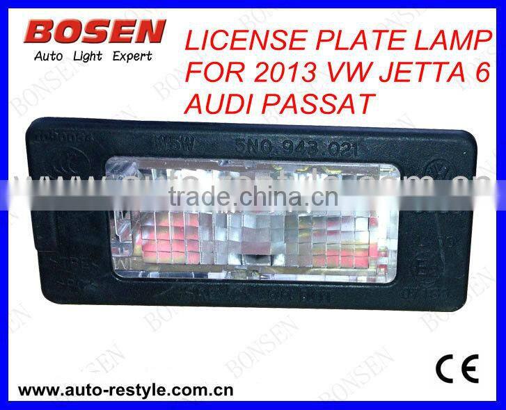 LED number plate light Jetta 6,VW SAGITAR, jetta, A4 B8,Passat