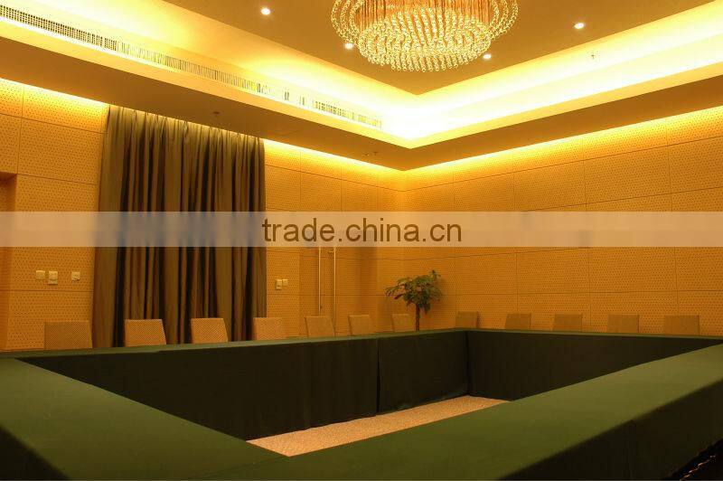 Perforated wood panel Guangdong acoustic product