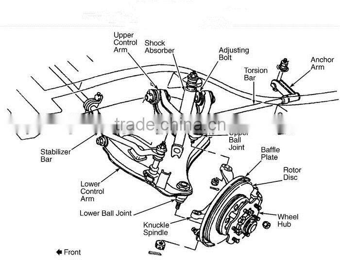 mazda rear control arm