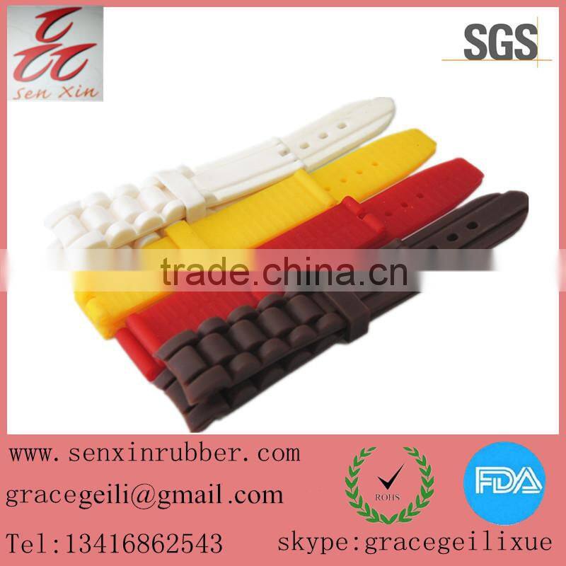 fashionable OEM silicone watch band