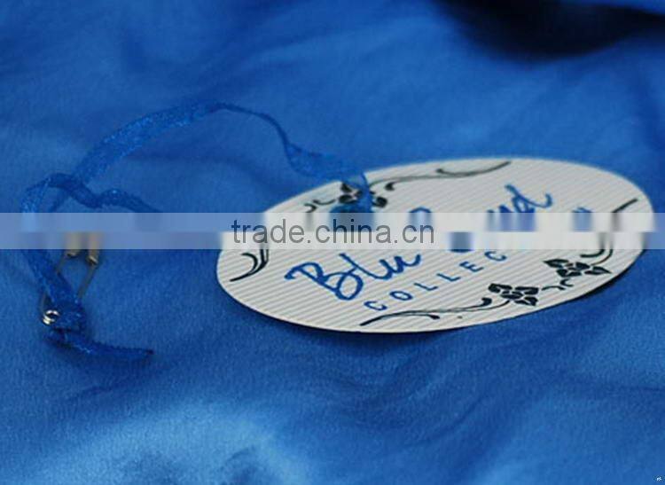 China manufacture top grade clothing hang tag plastic string