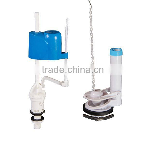 Quiet concealed flush saving water ABS children toilet water tank fitting