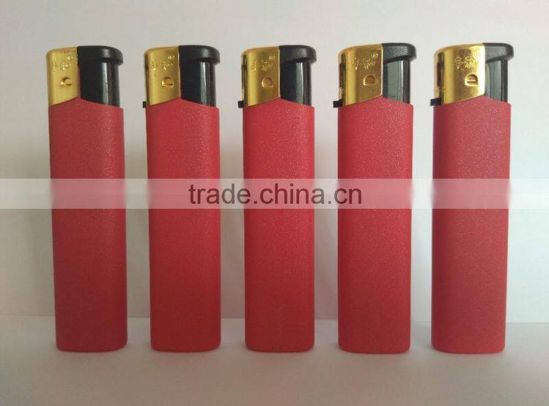 Disposable electronic lighter FH-606 matte colors gas lighter
