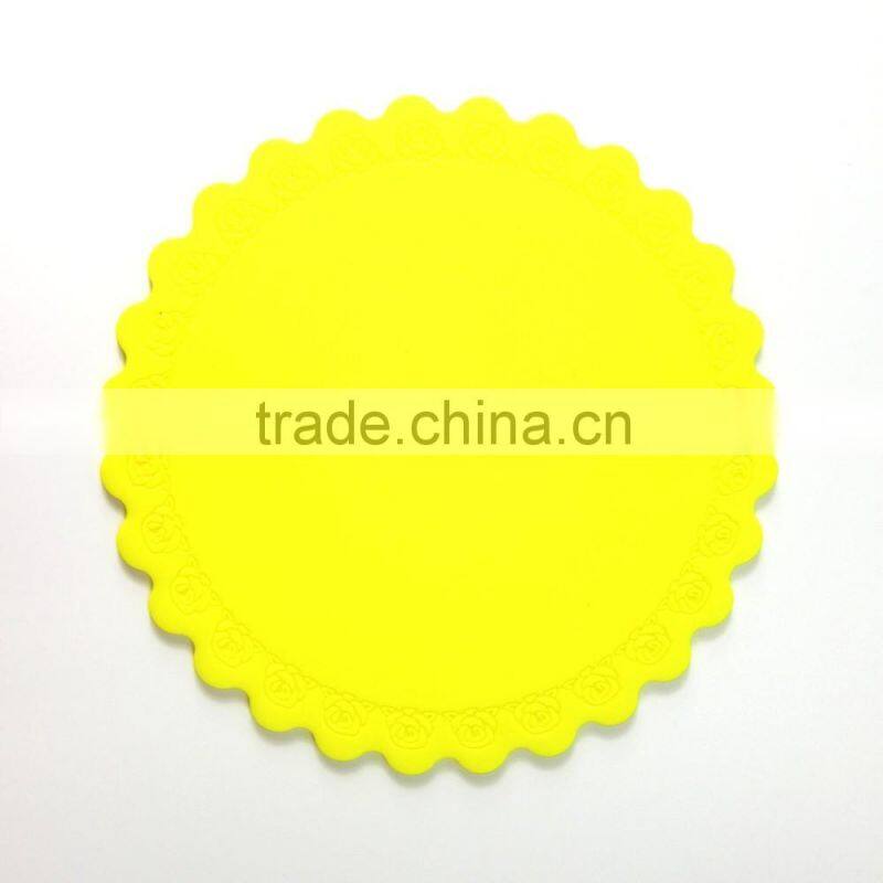 Hot Sale Amazon Silicone Cup Holders/Silicone Mat/Coaster/Silicone Cup Pad