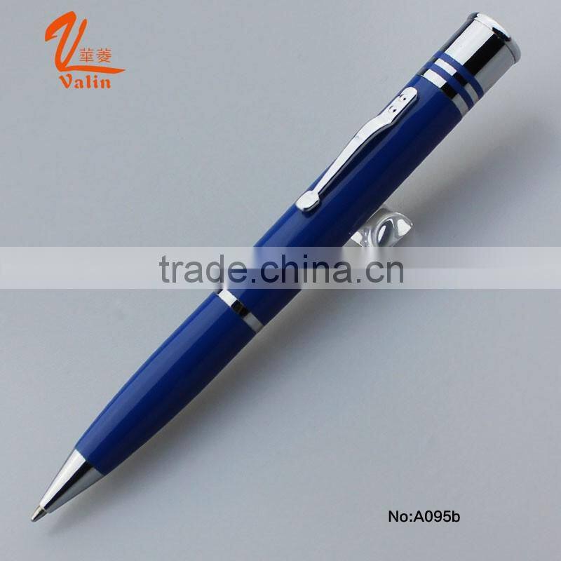 8GB promotional metal twist ball-point pen with USB function