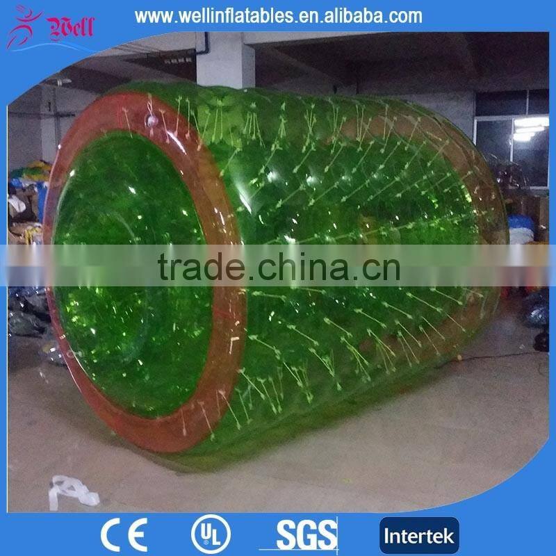 2016 wholesale water game inflatable water roller ball