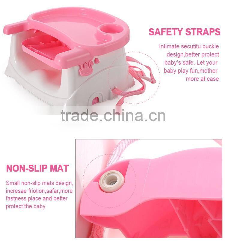 baby booster dining kids seat with easy cleaning dining plate