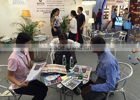 China hand blown glass chandelier decoration & Color glazed chandelier for hotel lobby