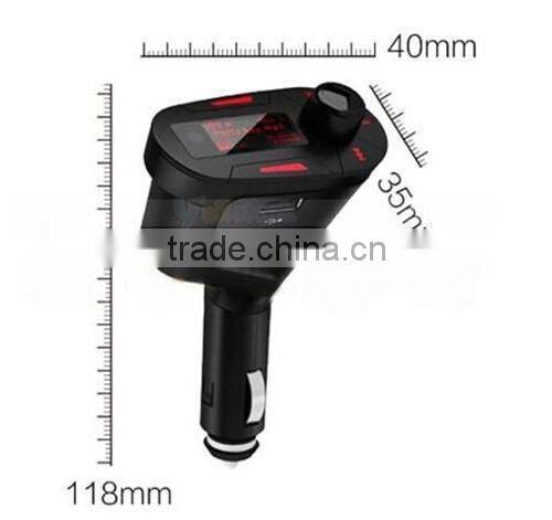 Car Kit Multifunction Bluetooth Fm Transmitter Car Mp3 Player Handsfree Speaker