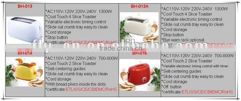 Toaster BH-001D GS/CE/RoHS