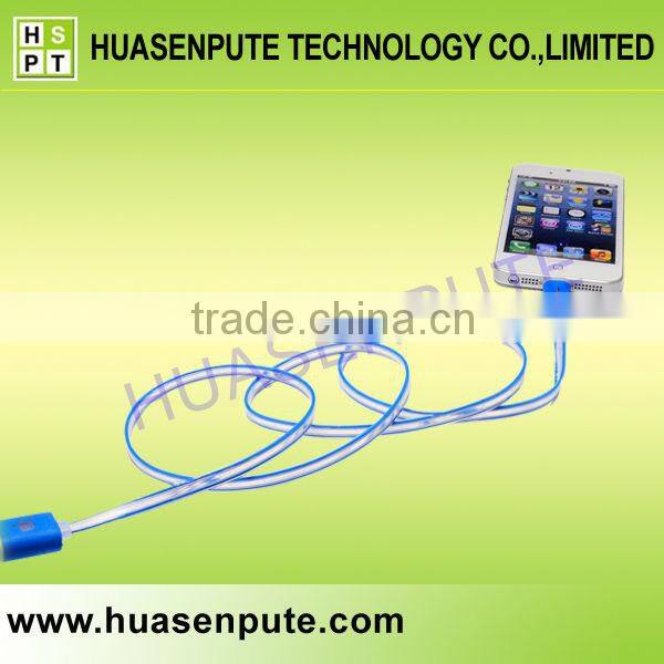 Mobile Accessory LED USB Cable, Lighting Data USB Cable for Mobile Phone