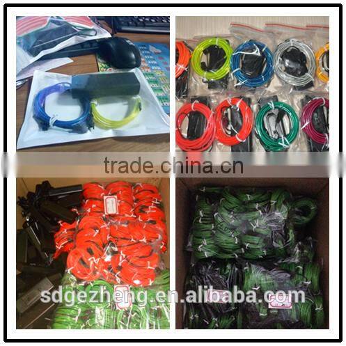 strong brightness el wire sunglasses ice blue lime green red led glasses with running light for Christmas party decoration