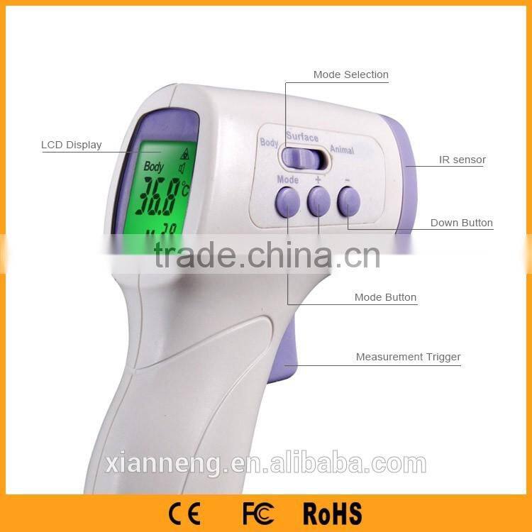 Non-Contact IR Infrared digital gun type Thermometer Measure Forehead temperature
