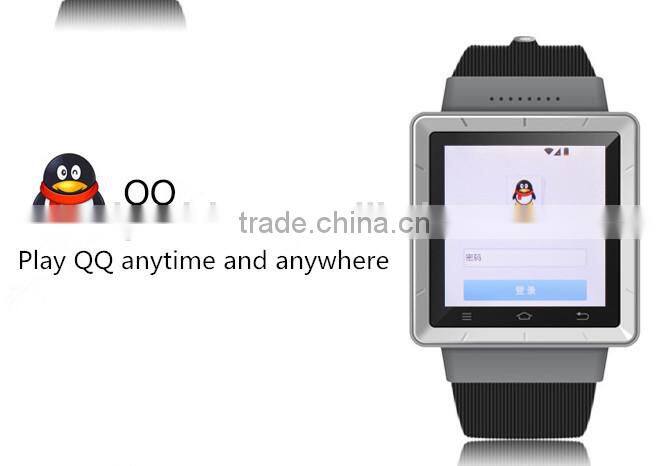Android 4.4 Smart Watch With 1.54 inch Screen, Dual Core CPU, 3G, Wi-Fi, GPS
