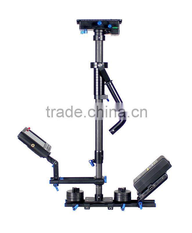 Expensive stabilizer carbon fiber stabilizer 2.5-12kg Load Pro Camera Steadicam Video Carbon Stabilizers + Low-shooting