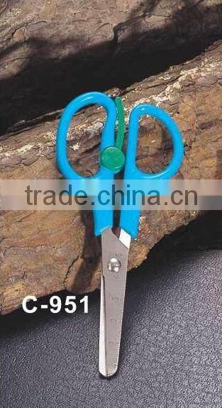 S/S+ABS 13.3*5.7*0.7 Hot sale kids scissors/children scissors/professional scissors/safety scissors/student scissors