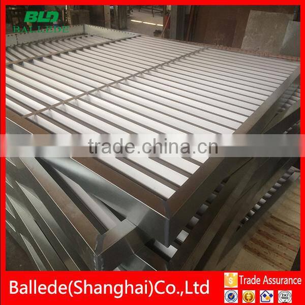 modern building louver fence manufacturer
