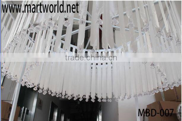 Crystal White wedding tent for wedding stage decorations,wedding tent hall decorations(MBD-013)