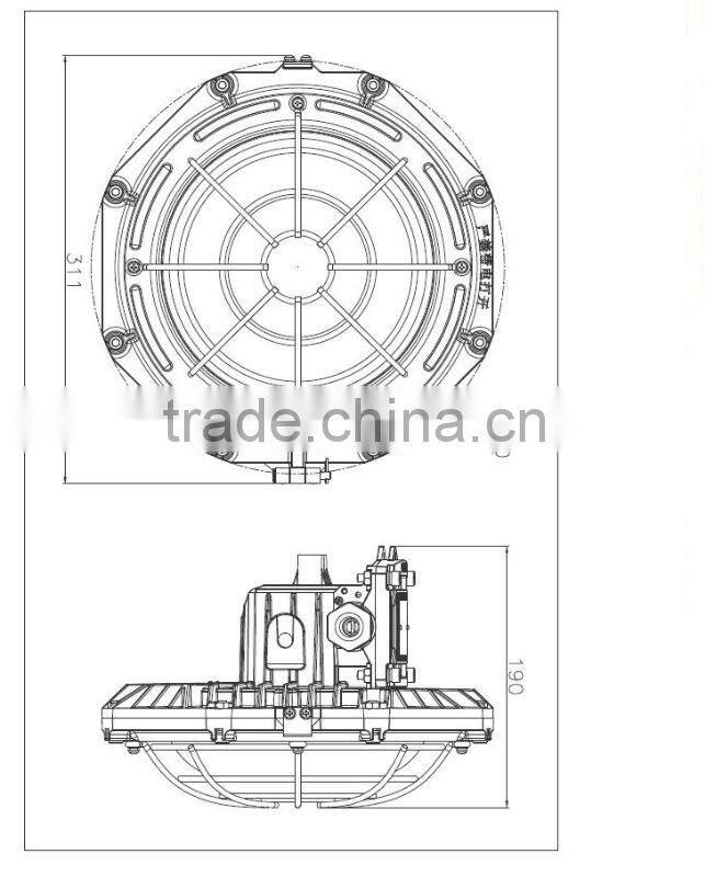 2012 NEW! Easy installation flame proof 60w LED Tunnel light IP66