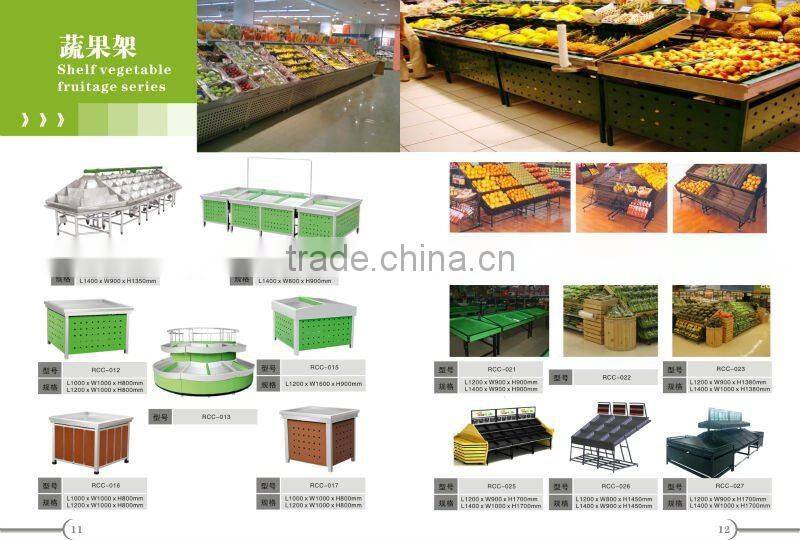 simple design vegetables shelf