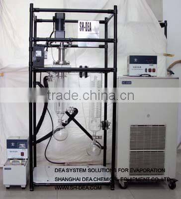 Lab thin film evaporator for the algae biodiesel BML-10