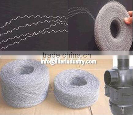 Oil and gas separator filter mesh for FAW air filter