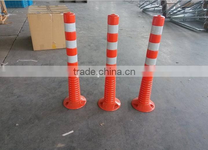 Highway pu and evi reflective delineator post road delineators