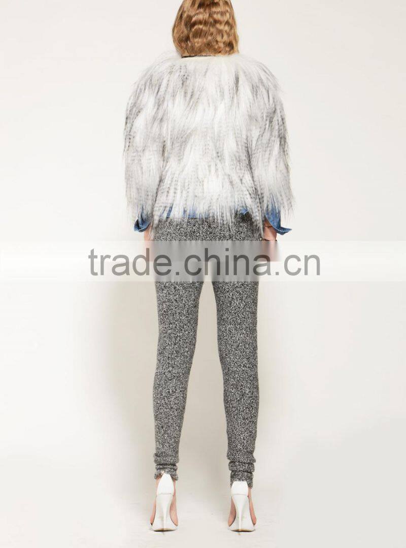 Unique 2013 European Street Style Dyeing Long Wool Flare Women Fashion Winter Vintage Fur Coats Sale "11"