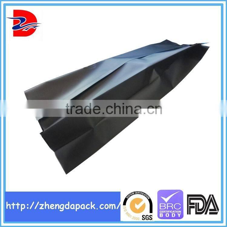 4 side seal aluminum sealed plastic bags for coffee