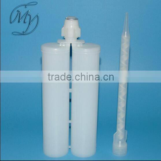 200ml empty silicone sealant plastic cartridge/empty glue cartridge