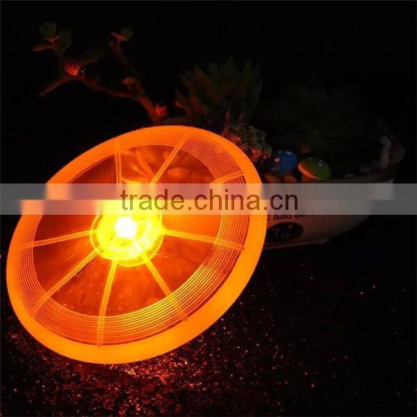 wholesale flashing colorful led frisbee
