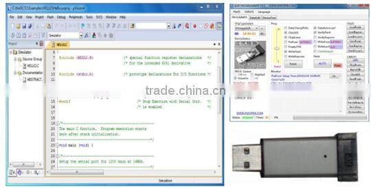 Educational Kit,Electronic Teaching Board,XK-SCM1 Microcontroller Programmer Kit