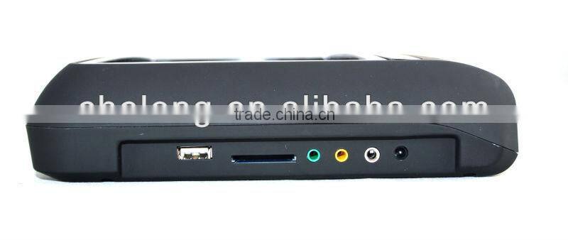 AC New arrived headrest Monitor 9 inch motorized slide shield touch screen dvd headrest monitor