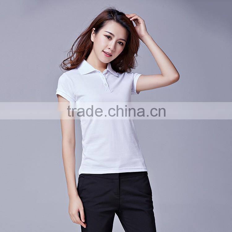 2016 Vogue Favo Brand Wholesale Price Comfortable softextile Custom Polo T-shirt