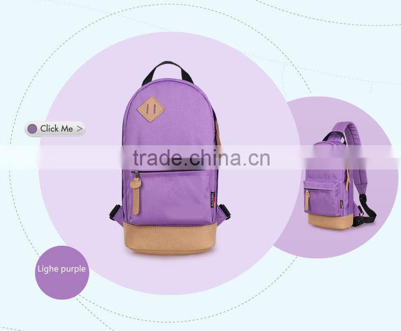 2014 handmade genuine leather shoulder chest bag