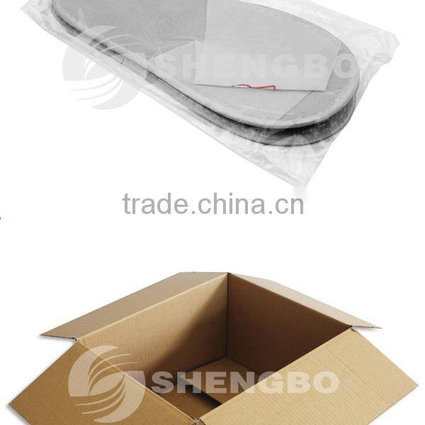 Disposable nonwoven slippers