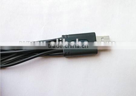 cheap customized pantone color multiple USB port charging cable, 10 in 1 multiple charging cable for smartphone