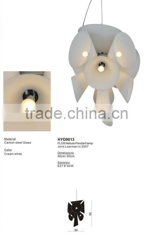 Novosibirsk style hand blown glass chandelier for Restaurant decoration STH9525