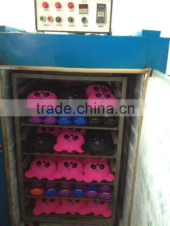 Customized Cheap Pochi Purse Silicone Coin Purse