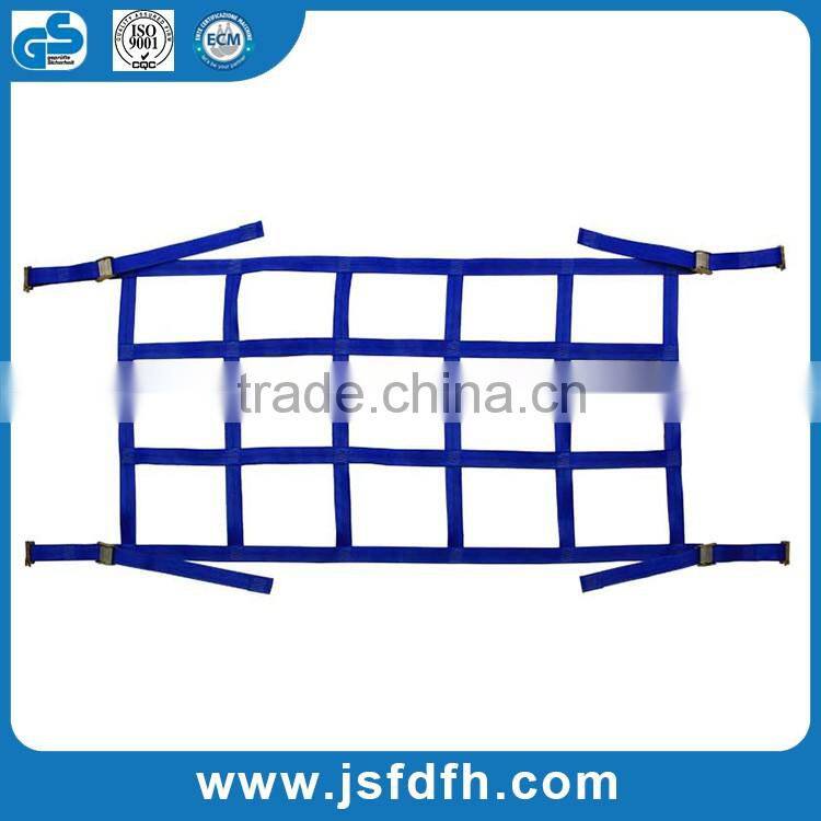 Heavy duty cargo webbing net shipping cargo net in the size of 10 ft x 6 ft