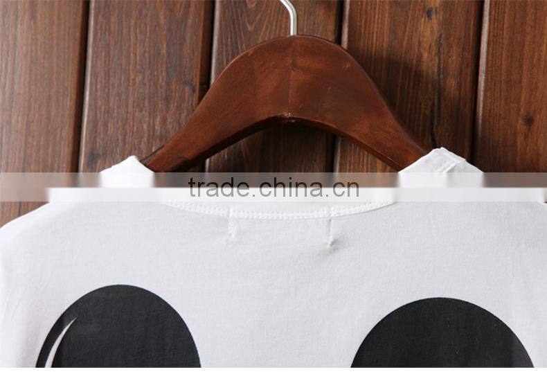 China wholesale breathable organic cotton fancy printed teen girl t shirt