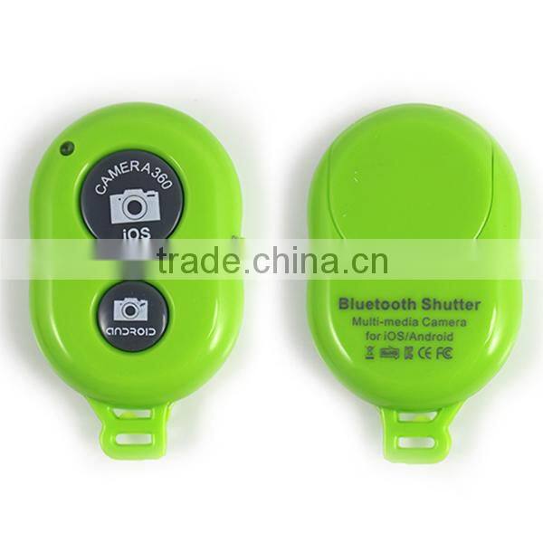 Remote shutter for mobile phone hot new products for 2015 bluetooth remote control self-timer
