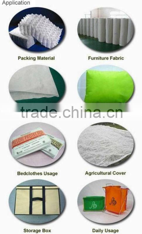 pp spunbond non woven fabric for mattress,bags,bedding sheet