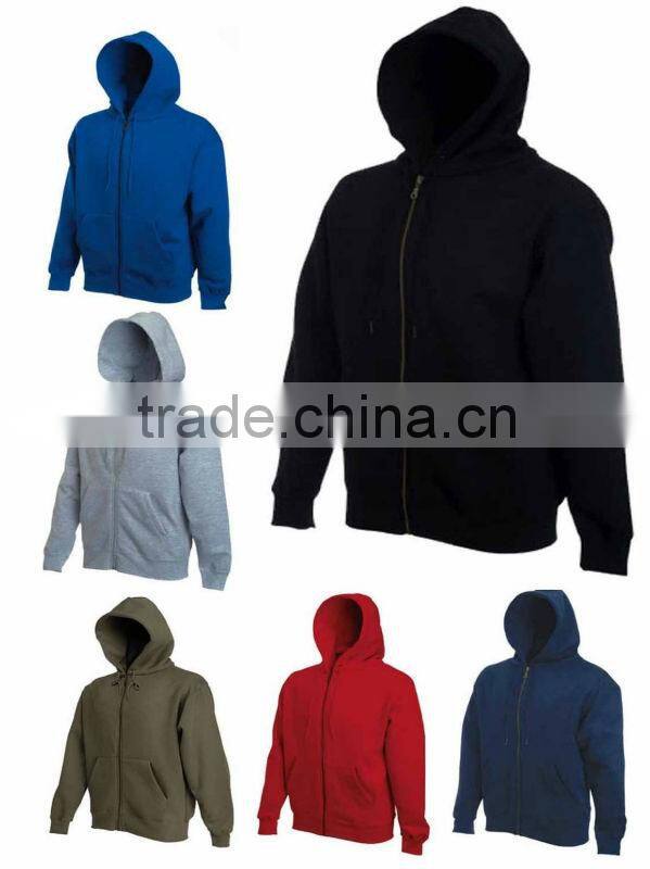 Mens Full Zip Hooded Sweatshirt Jackets