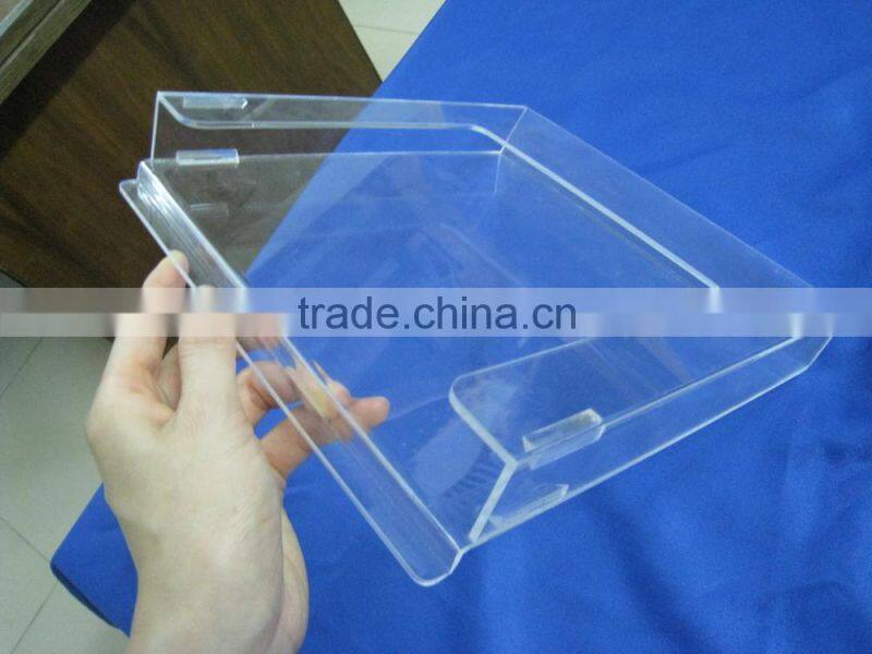 customized high quality acrylic brochure holder