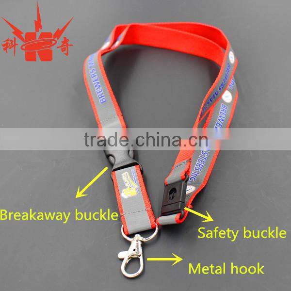 manufacturer customized thailand lanyard with snap hook